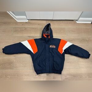 STARTER Vintage Chicago Bears Hooded Jacket